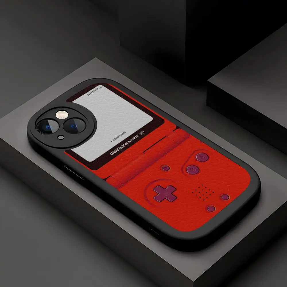 Чехол для телефона Gameboy Boy Game из овечьей кожи Iphone 12 Pro Max 15 14 11 Mini X Xr Xs 8 7 Puls Se