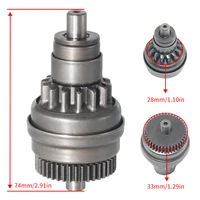motorcycle starter motor 14t40t pinion gear for honda nhx110 elite lead jf19 nch50 metropolitan af70 chf50 nsc110 vision 110
