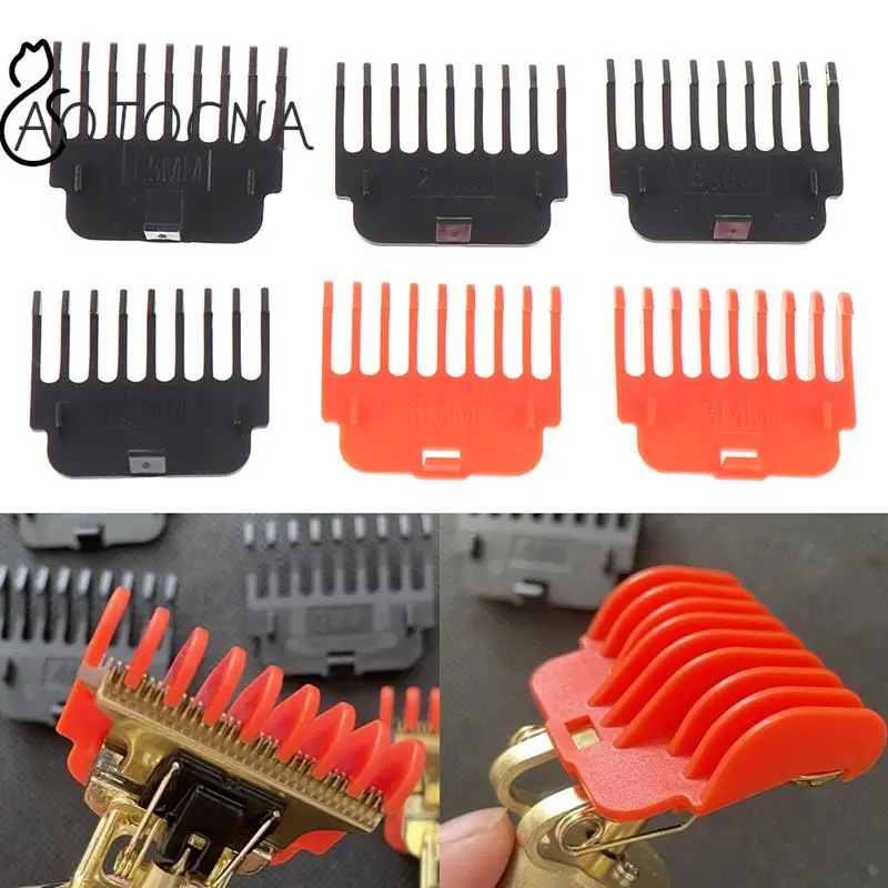 

1 Set T9 Hair Clipper Guards Guide Combs Trimmer Cutting Guides Styling Tools Attachment Compatible 1.5/ 2/ 3/ 4/ 6/ 9mm