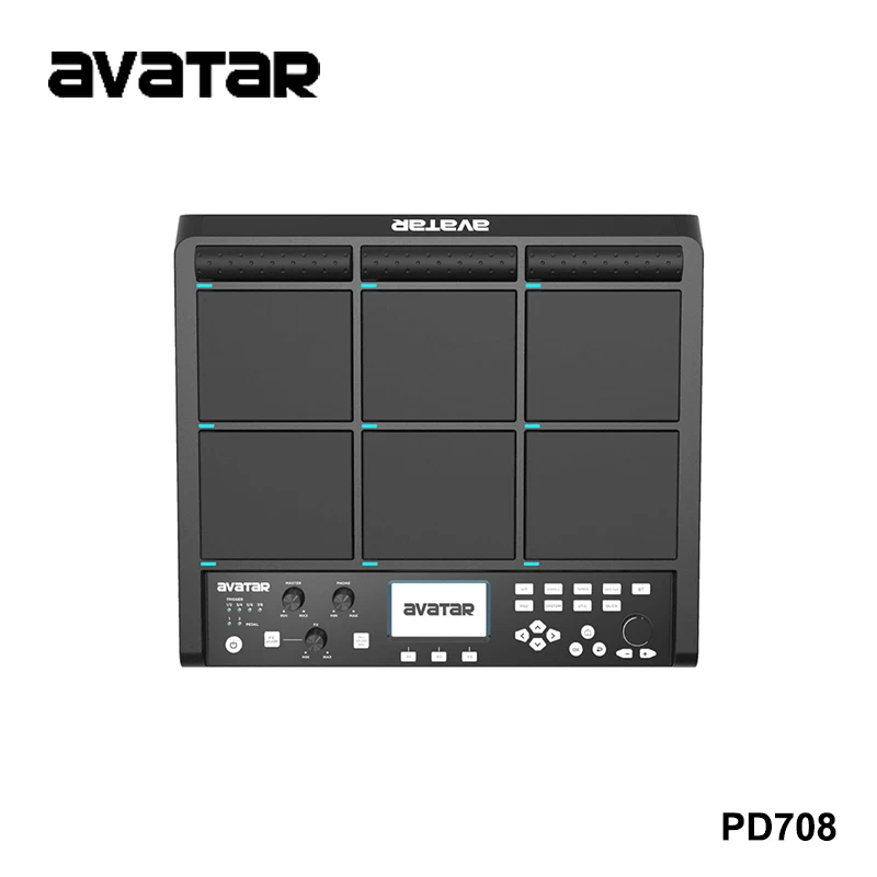 Профессиональный электронный барабан Avatar PD708 Sampler Pad