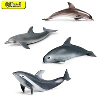 simulation marine life animal figurines dolphin modle solid pvc action figure education toys gift for kids