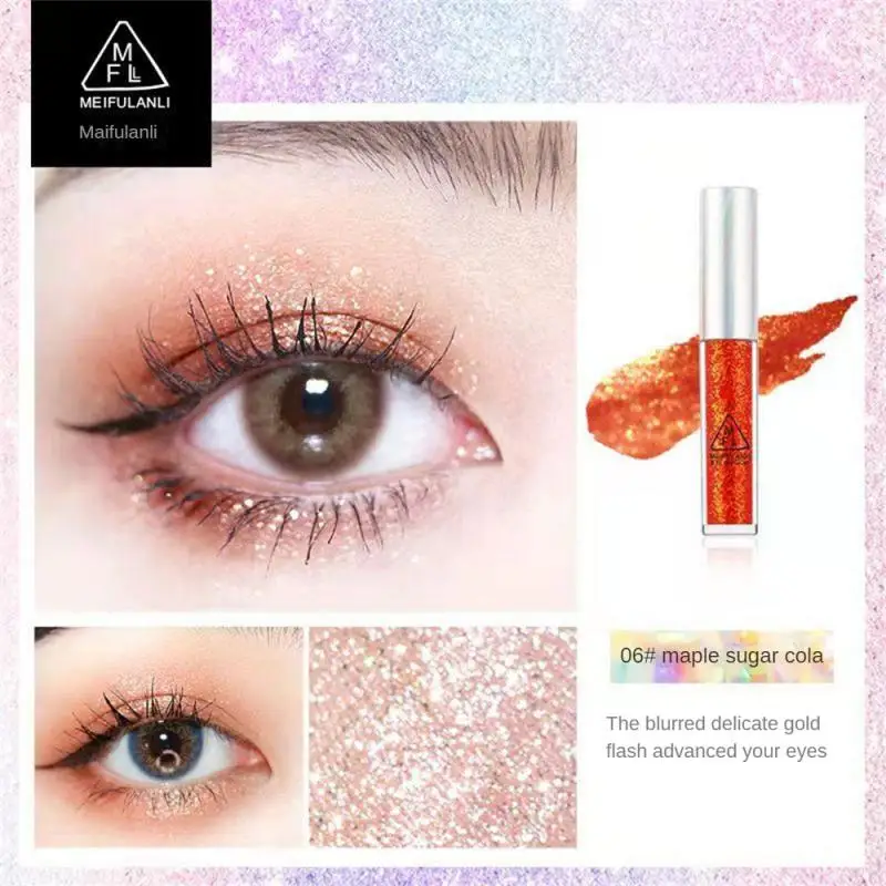 

Eye Shadow Liquid Internet Celebrant Same Liquid Eye Shadow High Pearlescent Silkworm Pen Diamond Glitter Sequin Eye Shadow Shin