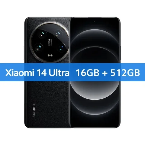 Мобильный телефон Xiaomi 14 Ultra глобальная версия Snapdragon®8 Gen 3 120Hz 6,73 "AMOLED дисплей Leica quad camera 90W HyperCharge IP68 Code YMGX6N
