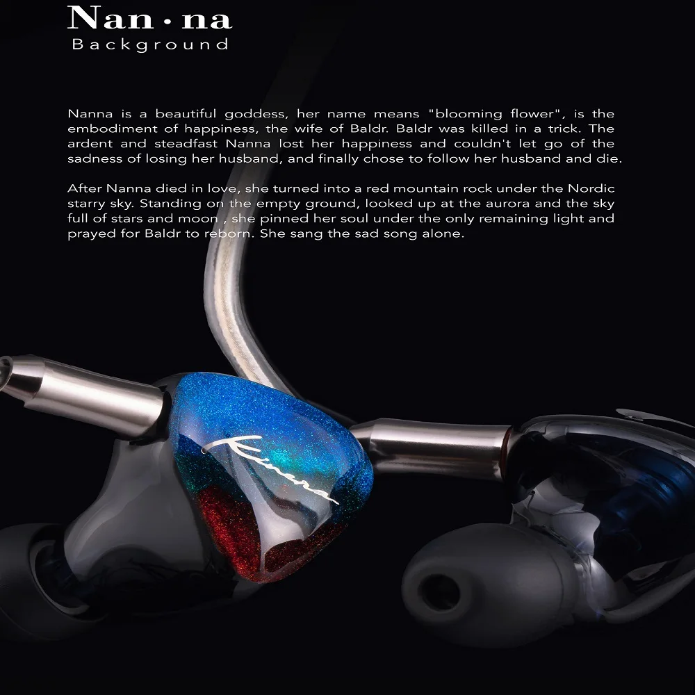 Kinera Imperial Nanna 2.0 Pro 2EST+1DD+1BA Наушники-вкладыши Hi-Fi DJ Монитор Наушники 2 5 мм 3 Адаптер 0 78