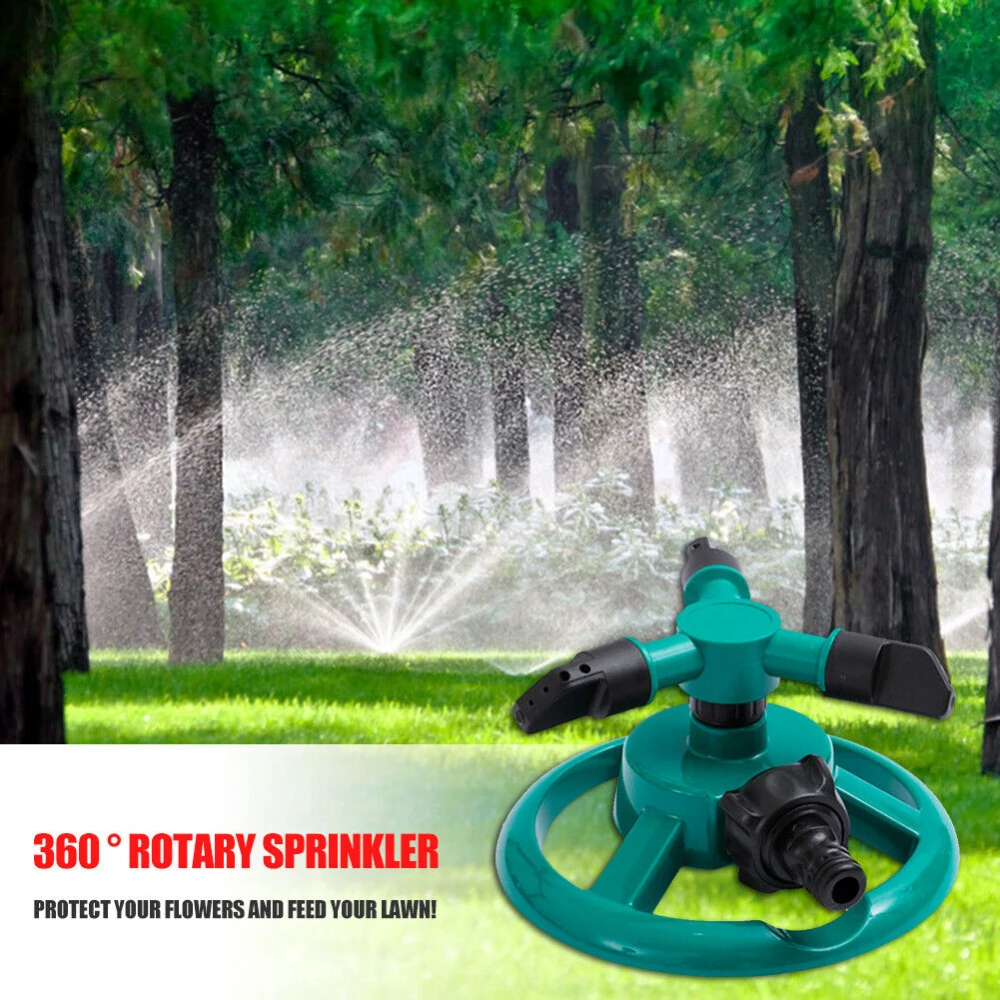 

360 Degree Automatic Rotating Garden Lawn Water Sprinklers System Quick Coupling Lawn Rotating Nozzle Garden Irrigation Supplies