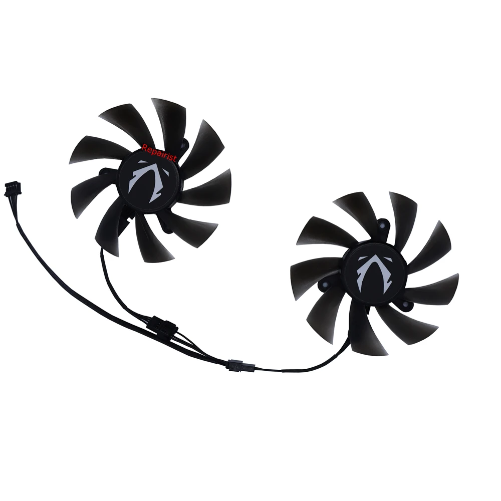 

2Pcs/Set GA92S2H,GPU VGA Cooler,For Zotac GeForce RTX 2070 SUPER Mini 8GB,ZT-T20710E-10M,Video Card Fan,Replace HA92A2H