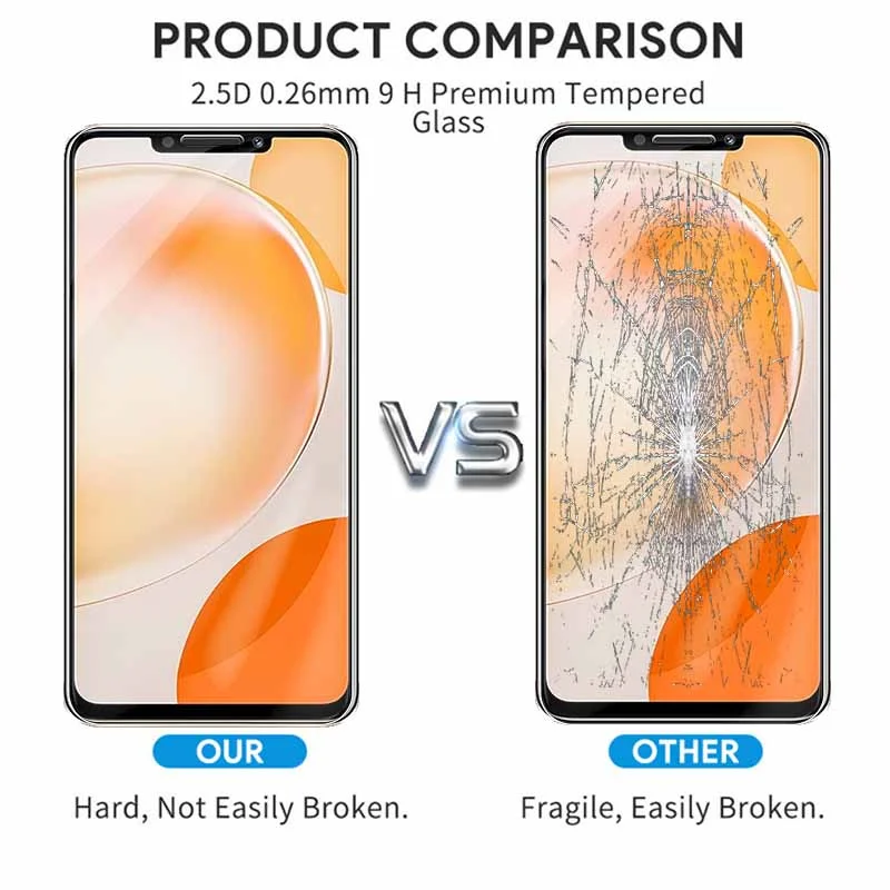 3 шт. защитный стеклянный чехол для Huawei nova Y91 Enjoy 60X закаленная пленка novay91 4G