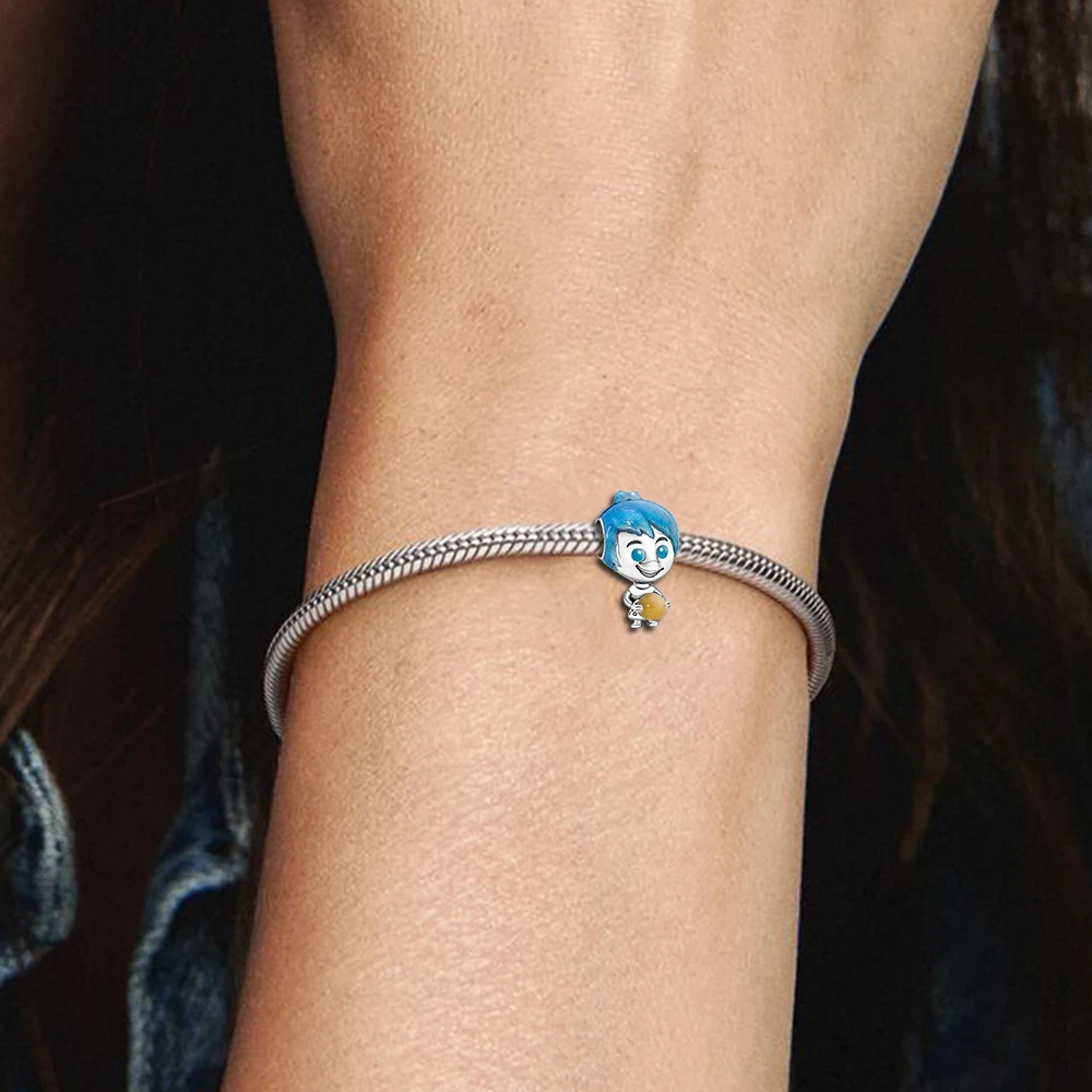 Pandora Sparta Lightyear,Blue-haHbf elf,Monster cuts livan,Girl with glasses Charms, Fashion Jewelry, DIY Women's Bracelets Gifts