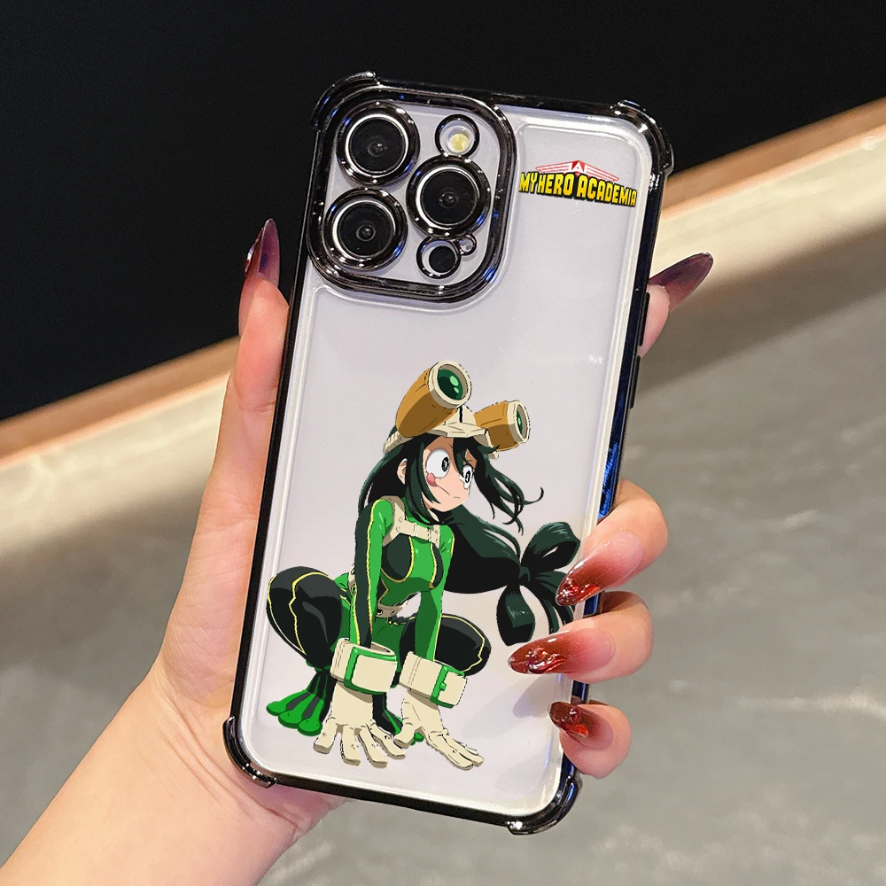 Фото Чехол для телефона My Hero Academia для Xiaomi Mi 15 14 13 Ultra Poco X7 X6 X5 X3 F5 F4 Pro 5G, прозрачный мягкий чехол с защитой от падения №5