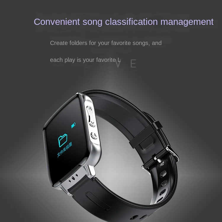 Спортивные часы S11 hifi mp3 Электронная книга ai smart HD браслет с голосовой записью