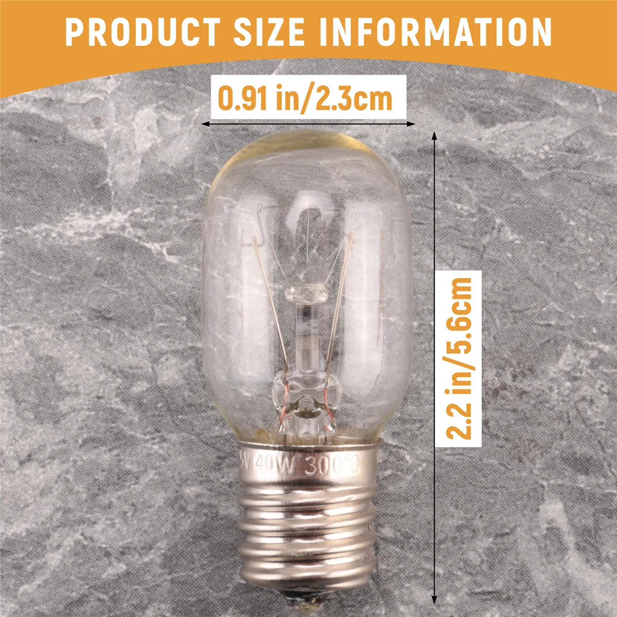 Лампа для микроволновой печи 40 Вт E17 125 В Запасная часть — точно подходит