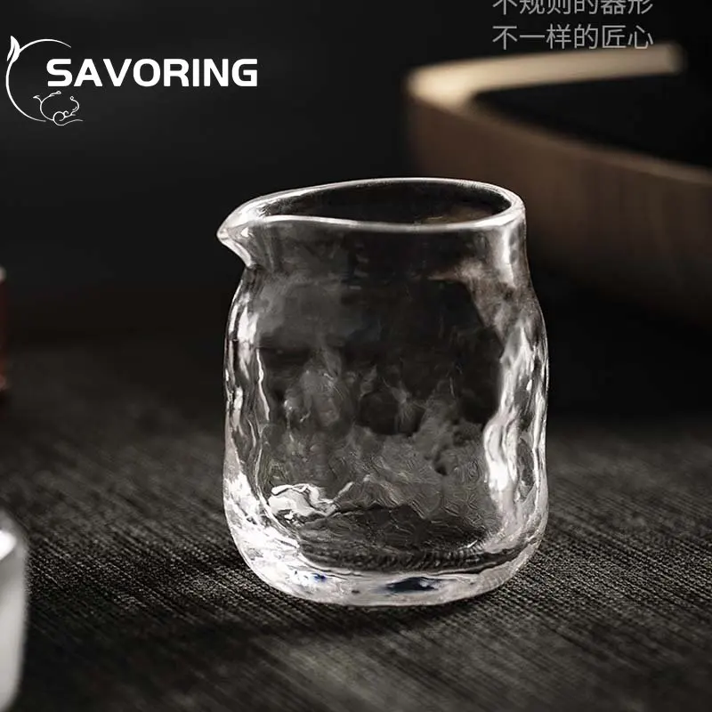 Pitcher Thicken Crystal Glass Kung Fu Teaware Tea Making Green Tea Divide Tea Cup Gift