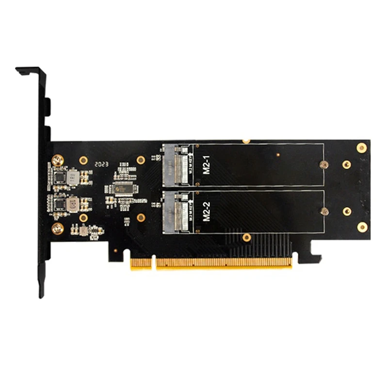 Ihyper M2 Pcie3.0 X16 To 4X Nvme Adapter Card 4-Disk Array Pcie Signal Split Vroc Raid
