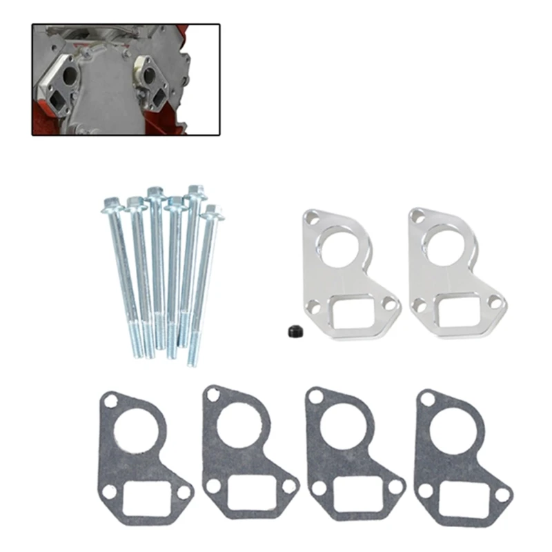 

1.5 in Water Pump Spacer Gasket Adapter Swap-Kit Aluminium Alloy High Accuracy-Compatible for LS / LS1 Truck Car Engine