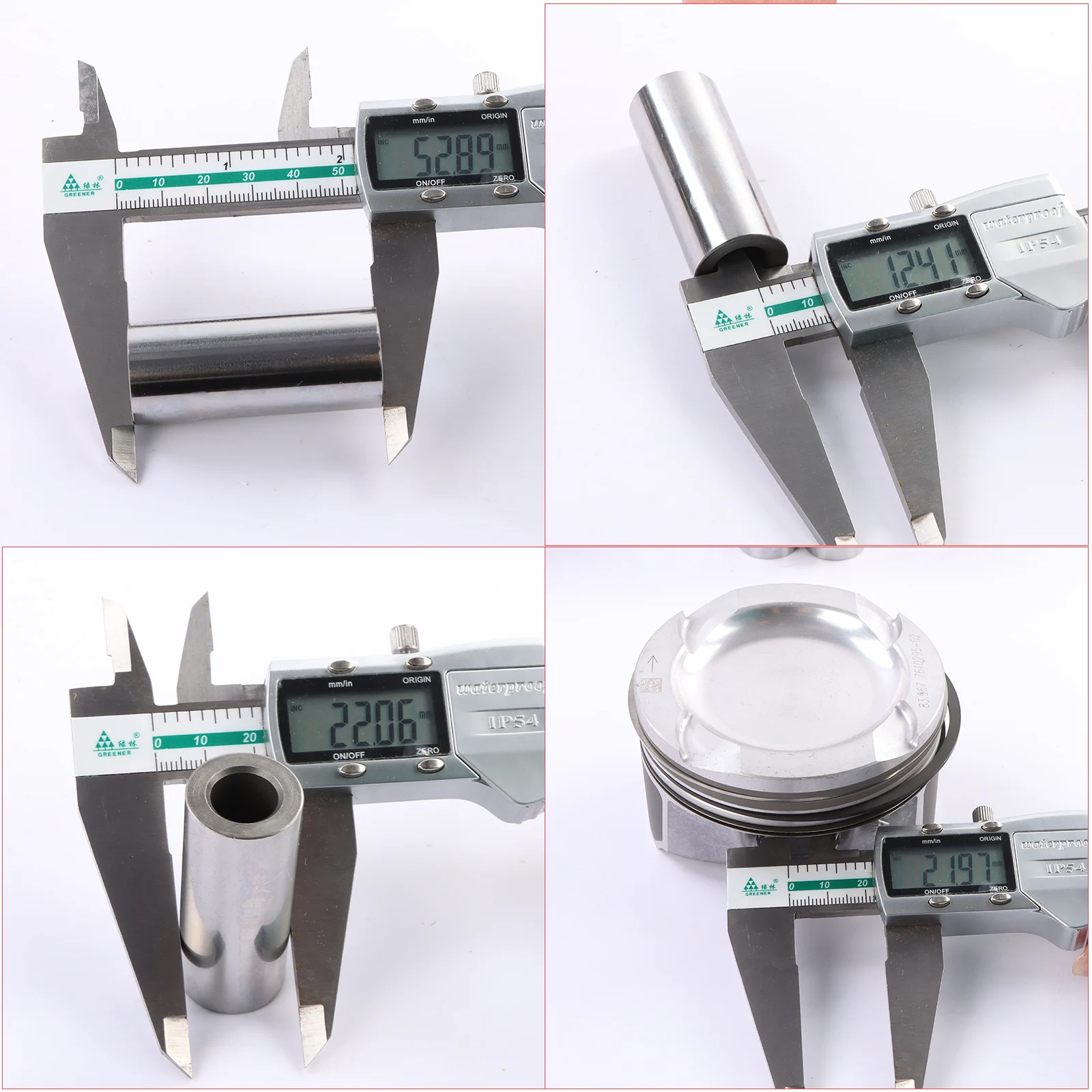 N54B30 3.0 L6 Новый комплект поршней и колец двигателя диаметром 84 мм 11257610295 11257577586