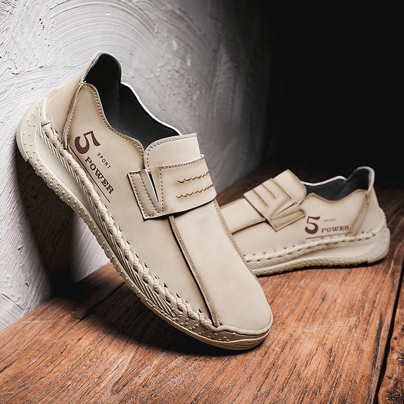 New Products Men's Golf Shoes Men's Handmade Nailless Comfortable Outdoor Golf Walking Training Sneakers Men's Size 38-46