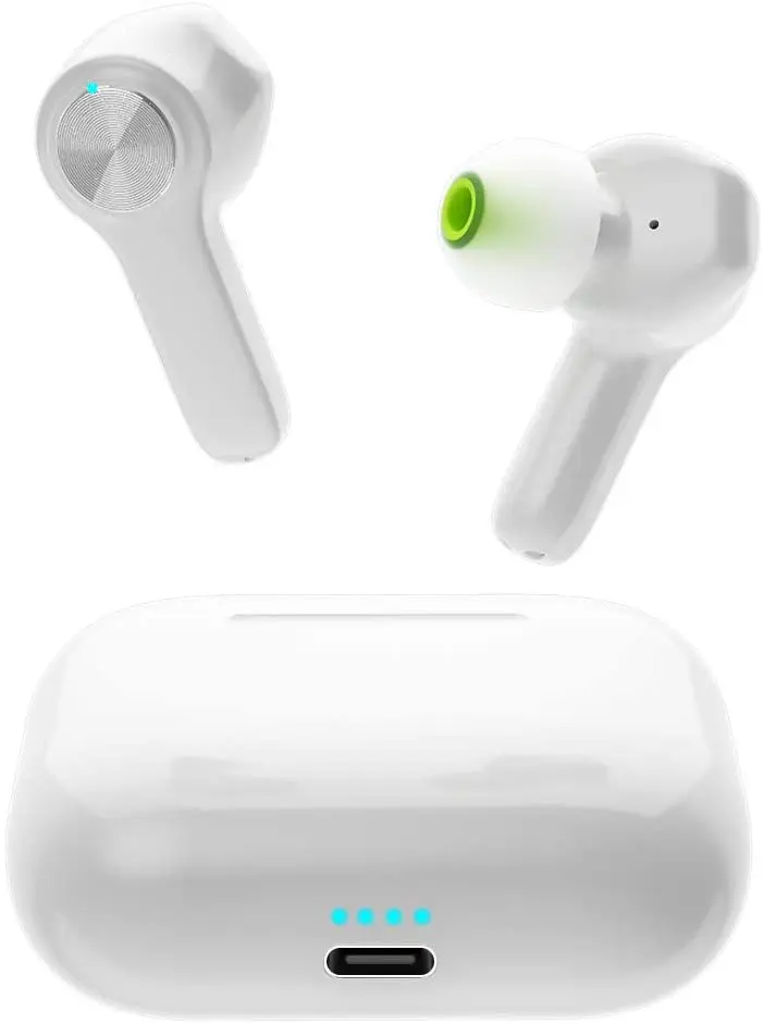 

XLeader True Wireless Bluetooth Earbuds with 6 Pair Ear Tips, IPX8 Waterproof Touch Earphones Built in Mic, 3D Stereo Sound