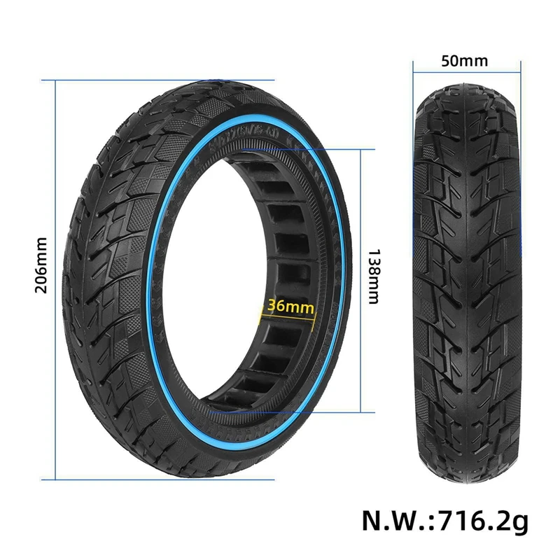 Ulip81/2X2(50/75-6.1) Твердая шина M365/1S/Pro/Pro2/Mi3 Шина для скутера