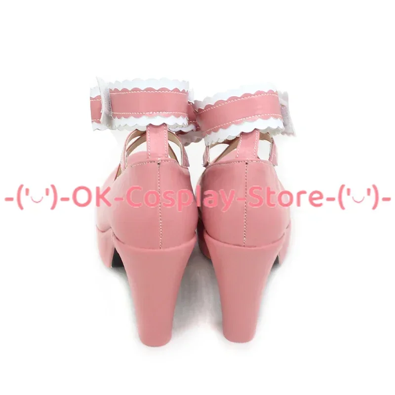 Обувь для косплея из аниме кто сделал меня принцессой сия милая розовая обувь