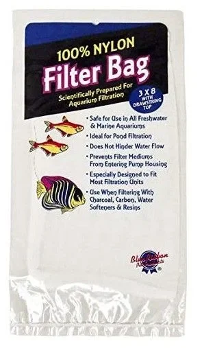 

2022 100% Nylon Filter Bag with Drawstring Top for Aquarium FiltrationBR00116