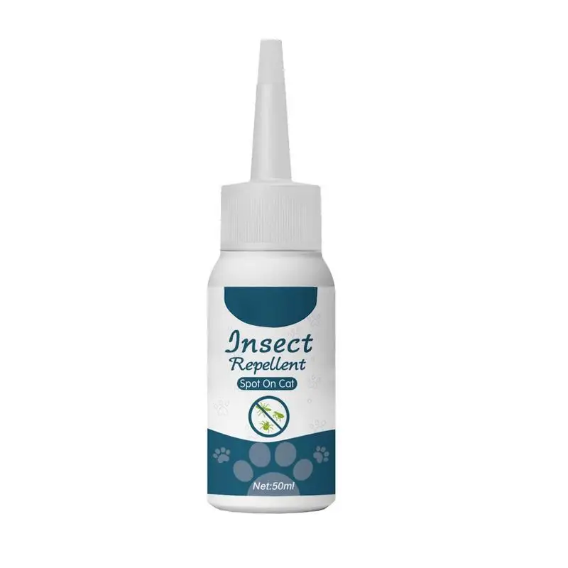 

Spot On Pure Vegetable Tick Agent Pets Dog Cat Anti-Flea Drops Natural Tick Protection Without Chemicals For Dogs Cats 50ml