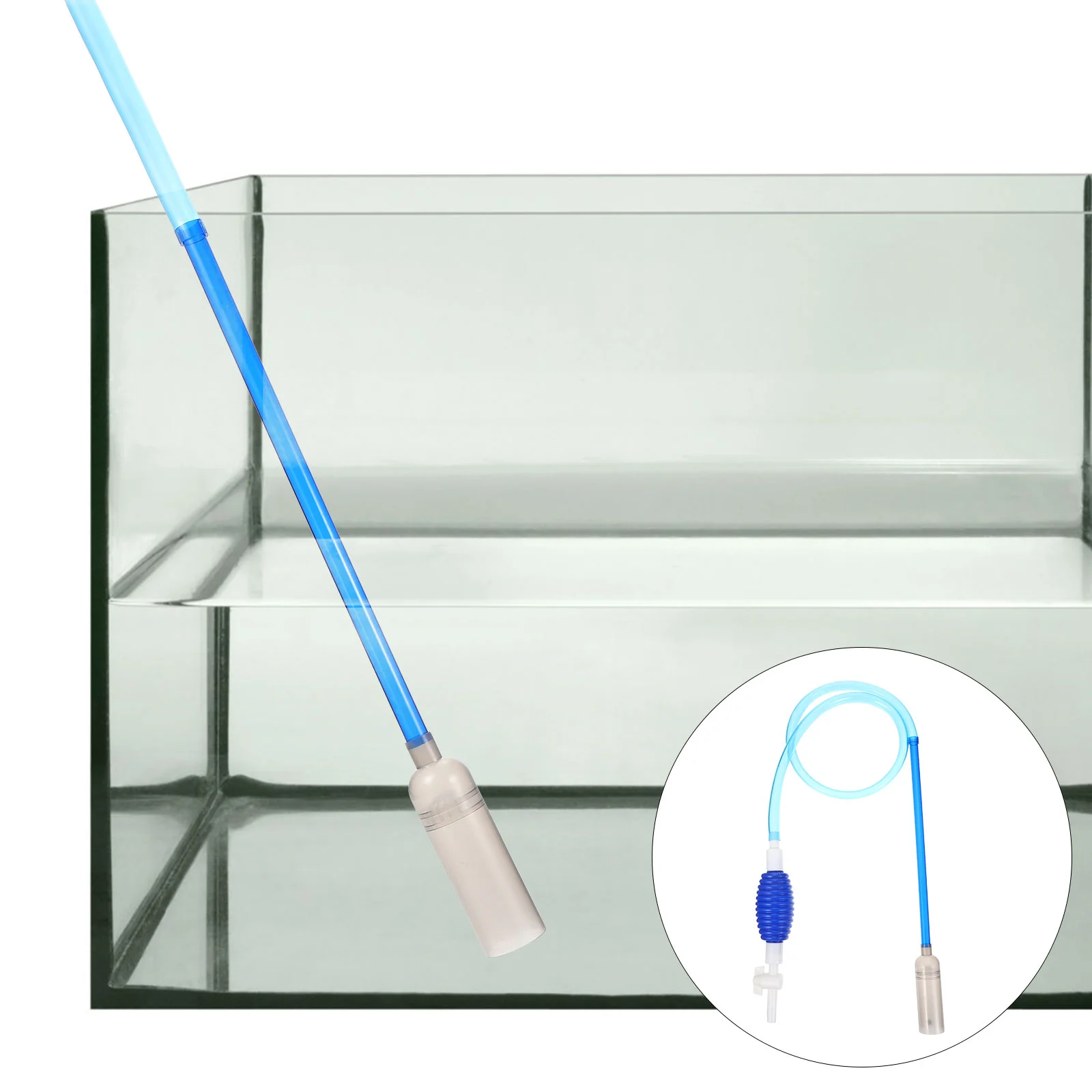 

Aquariumtank Gravel Vacuum Changer Water Cleanerpump Siphon Syphon Filter Sand Manual Auto Collector Poop Tools Cleaning Hose