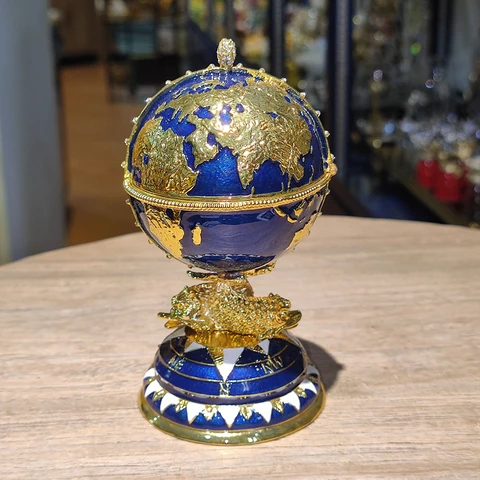 Металлический футляр для украшений Faberge Classics