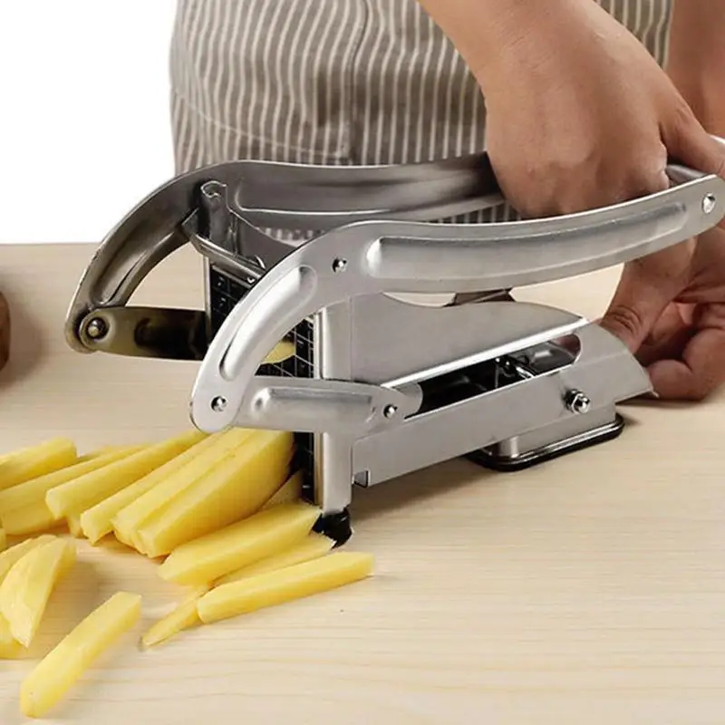 

Potato Cutter Multifunction Stainless Steel Manual Vegetable Cutter Tool Potato Chip Maker Meat Chopper Dicer Cutting Machine