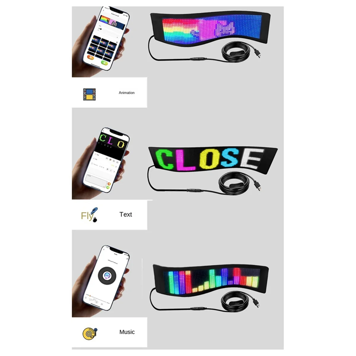 Автомобильный светодиодный экран