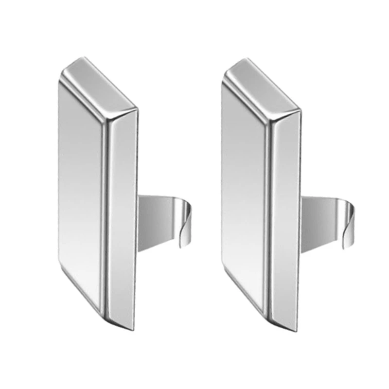 Рождественский держатель для чулок 2 шт. прямоугольные крючки нескользящий