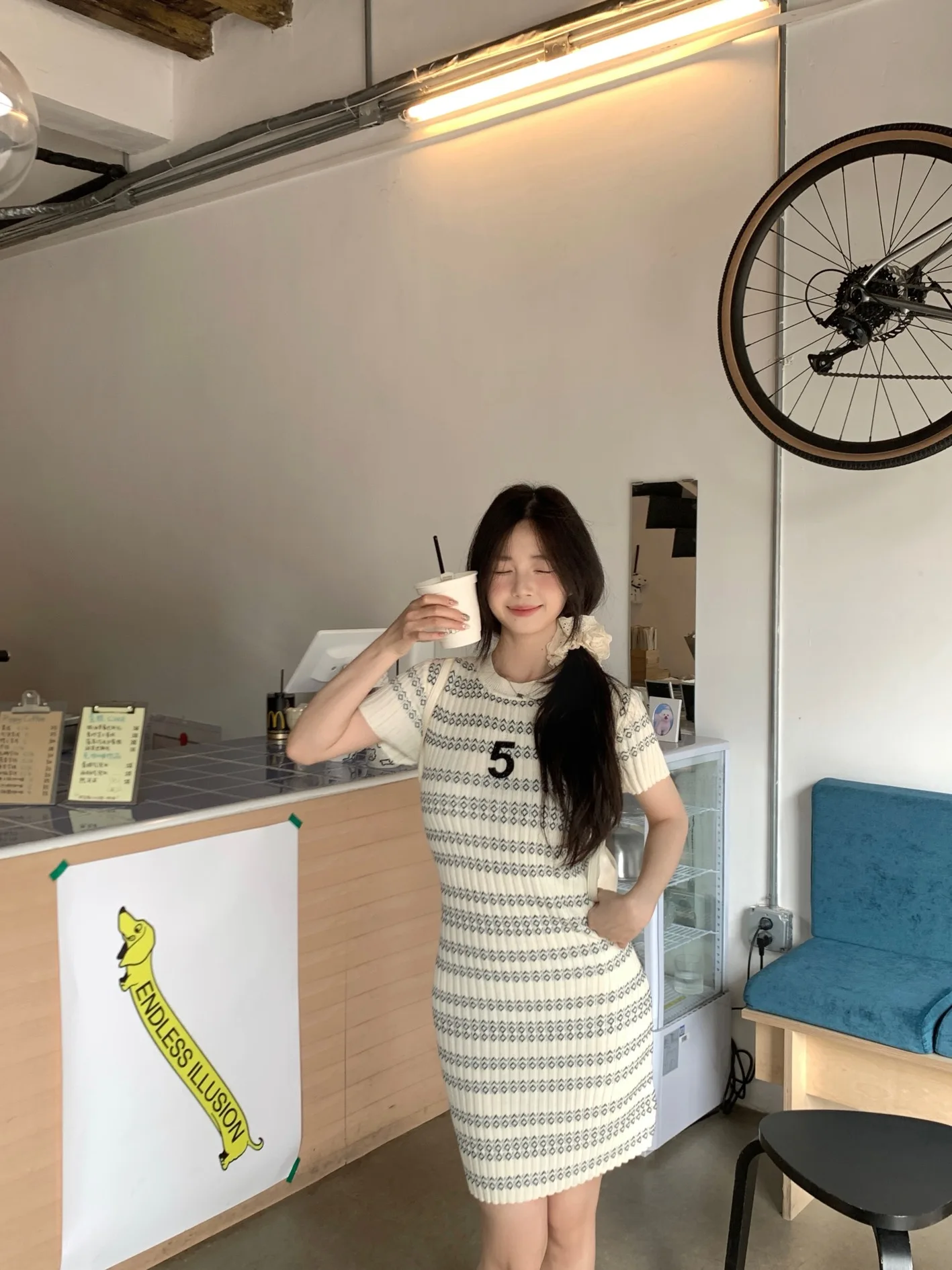 Сексуальное женское платье летнее облегающее трикотажное мини-платье в полоску