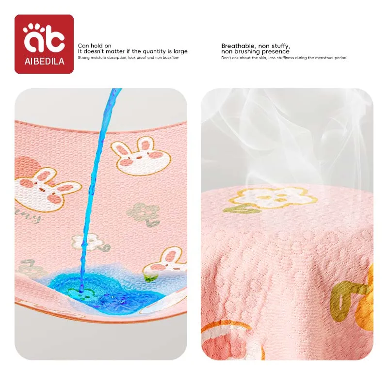 AIBEDILA милый коврик для подгузников с мультяшным сердечком водонепроницаемые