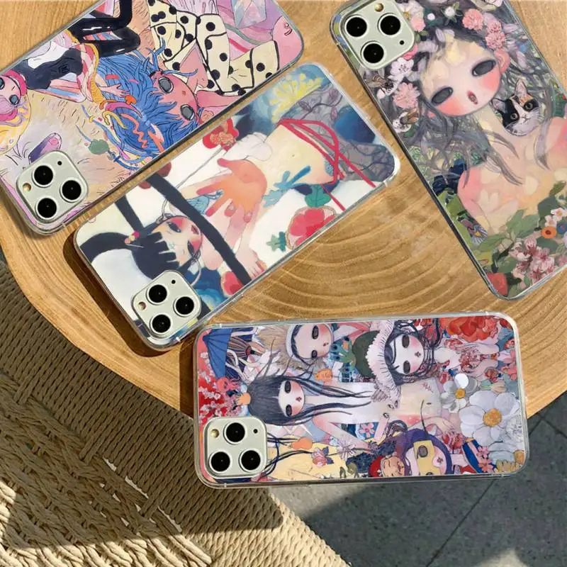 

RuiCaiCa Aya Takano Phone Case for iPhone 11 12 13 Mini Pro Max 8 7 6 6S Plus X 5 SE 2020 XR XS Case shell