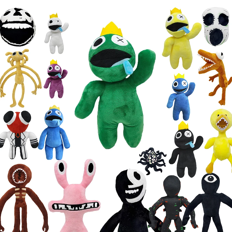 

New Rainbow Friends Plush Toy Little Blue Man Little brownness Man Doll Doll Children's Birthday Gift