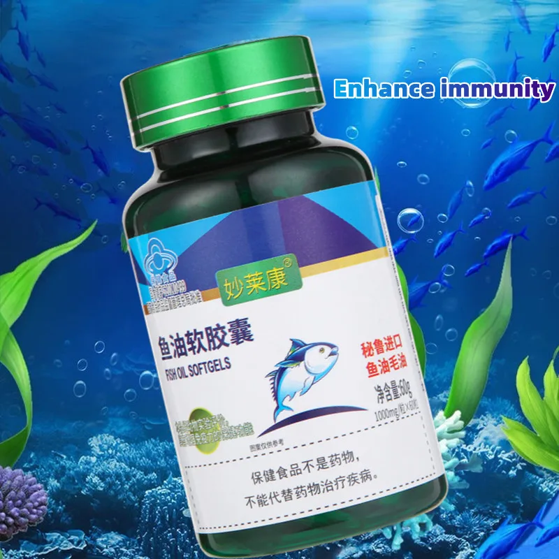 

Капсулы H & B 1000 мг рыбьего масла Омега 3, DHA EPA, сердечно-сосудистый очиститель