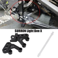 new accessories for surron light bee xs off road electric vehicle aluminum frame pedal link reinforcement rod accessories