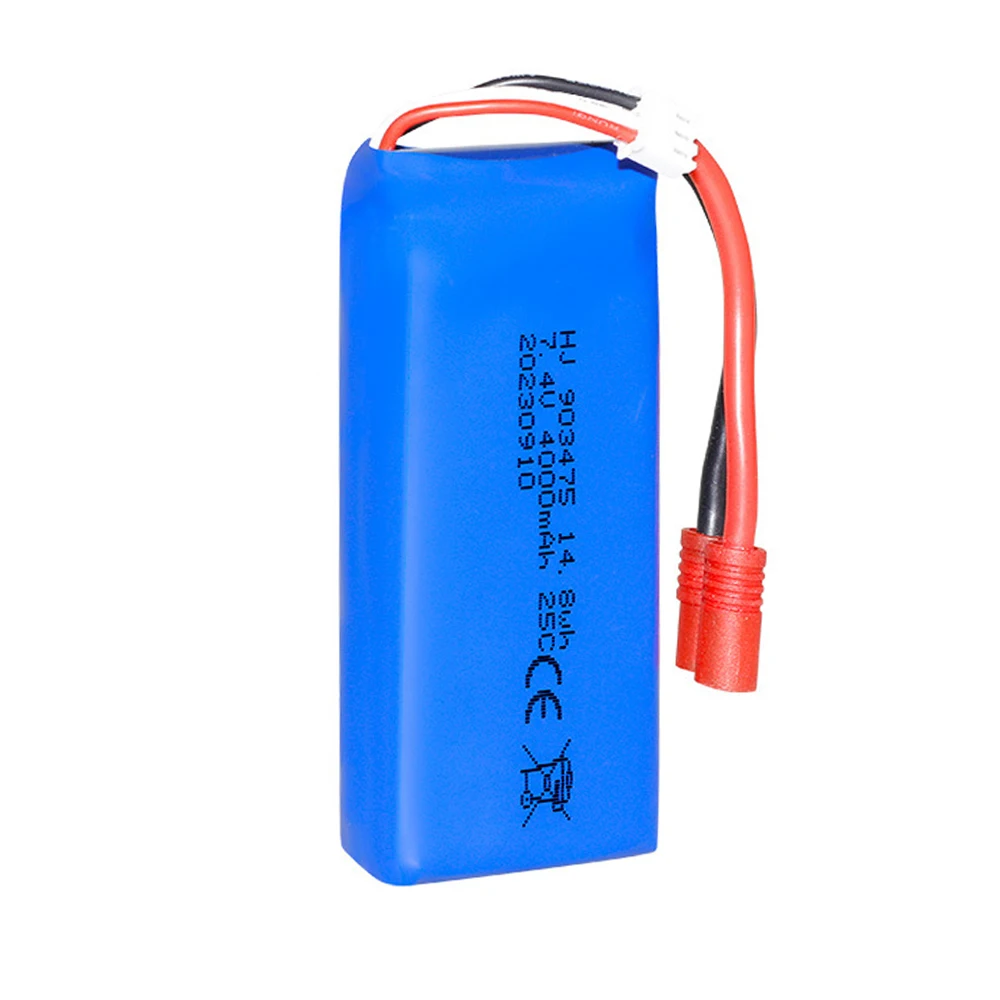 Липо-аккумулятор 7 4 В 4000 мАч для X8C X8W X8G X8HW X8HC X8HG K70 K70C K70W квадрокоптер аккумулятор