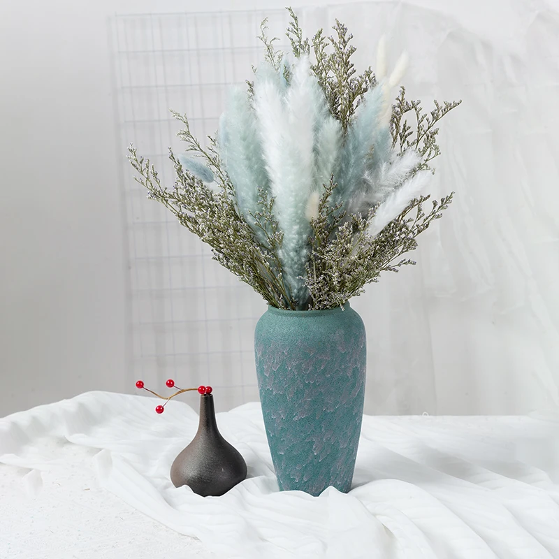 

Natural Dried Flowers Pampas Reed Buddha Dust Rabbit Tail Grass Mix And Match Combination Furniture Cafe Bedroom Decoration