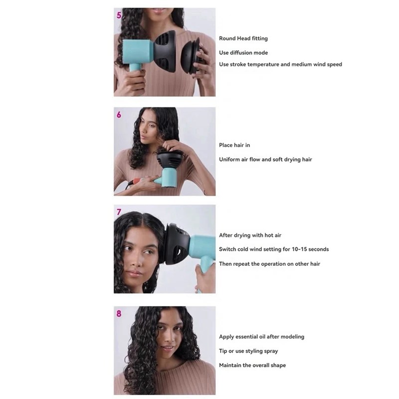 Насадка-диффузор для фена Dyson HD16 Wave + Curl диффузор двойного назначения 2 в 1 насадка