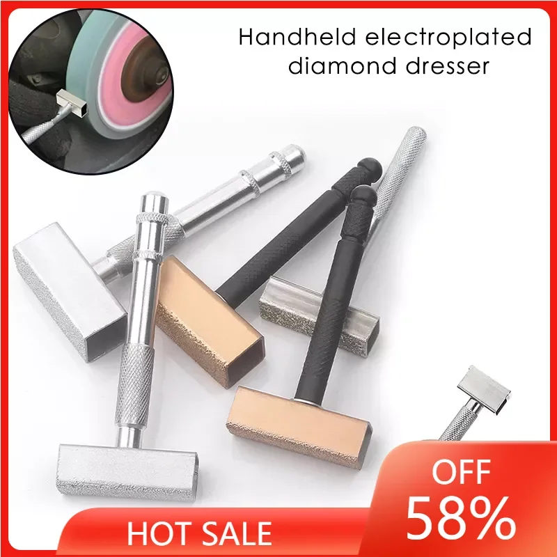 

Шлифовальный круг, алмазный шлифовальный круг для комода, ручка для заточки, Спеченная головка, туалетный инструмент