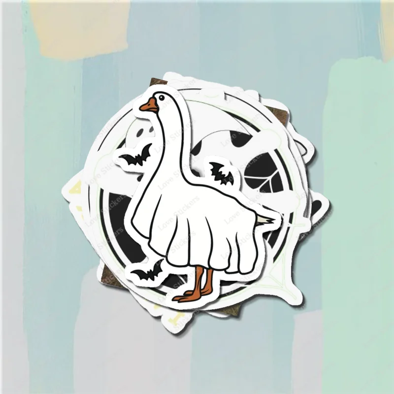 Ahhh A Ghoost 5 шт. наклейки для гостиной бампера аниме милый детский автомобиль