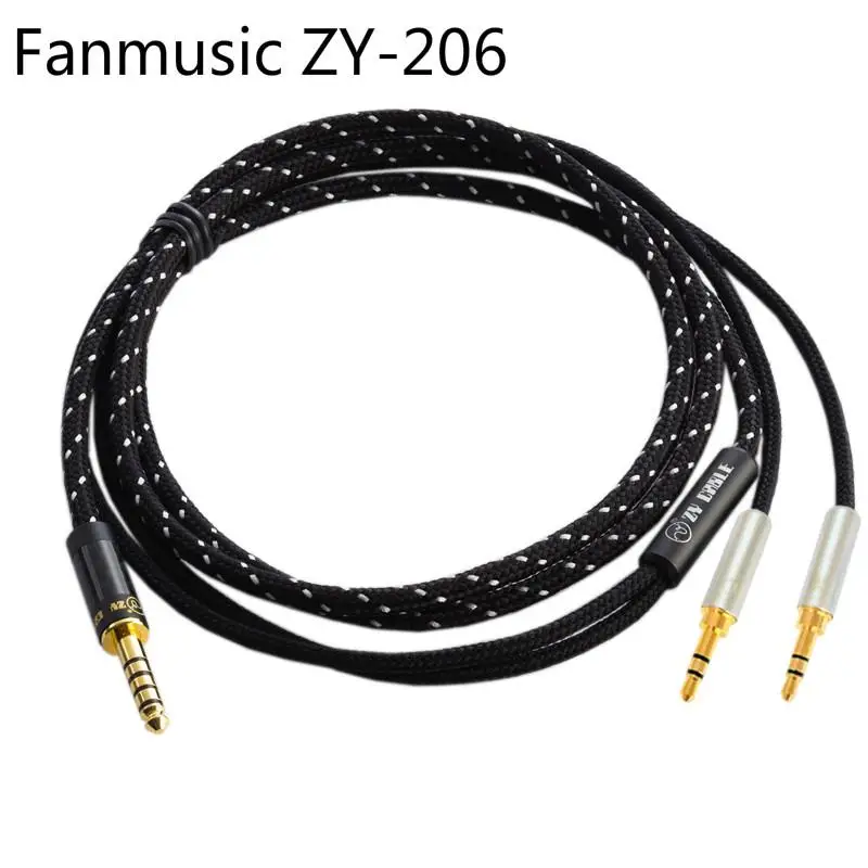 

Fanmusic ZY-206 Earphone Upgraded Cable 4.4 Five-level Balanced Cord