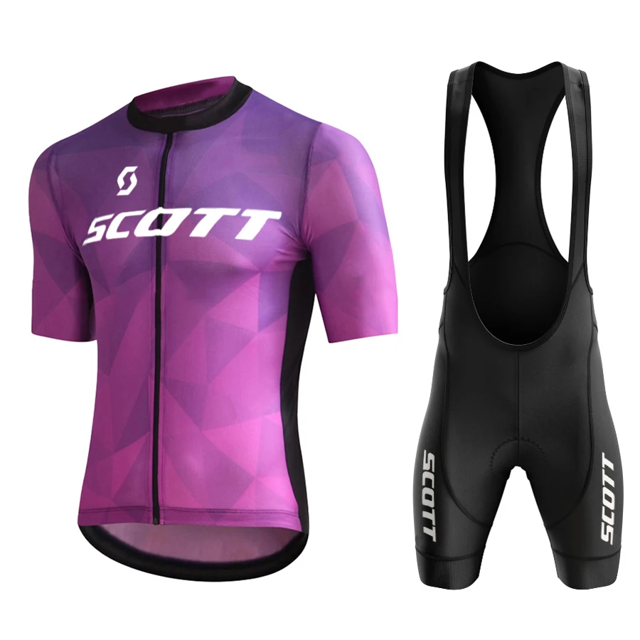 

Scott Men's Cycling Clothing Summer Mens Sets 2023 Mtb Outfit Set Sportswear Shorts Uniform Jersey Pants Man Clothes Shirt Bib