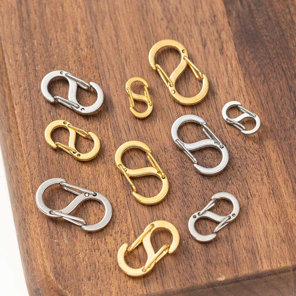 1 шт. карабин из нержавеющей стали 11/16/18/19/22 мм