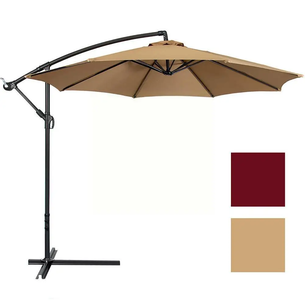 

Outdoor Umbrella Replacement Canopy For 8 Ribs Dia Patio Sunshade Parasol Top Canopy Cover For Yard Garden Patio Beach P F9e1