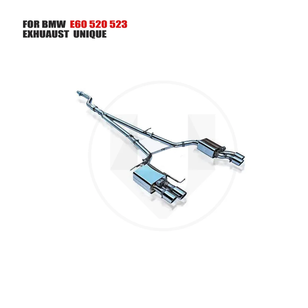 

UNIQUE Exhaust Manifold Downpipe for BMW E60 520i 523i 530i Car Accessories With Catalytic converter Header Without cat pipe