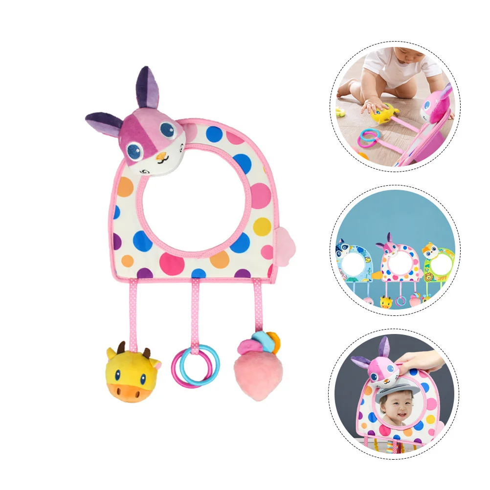 

Rear Facing Infant Mirror Cartoon Bunny Car Mirror In Car Baby Safety Stuff