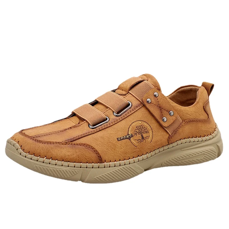 

New Fashion Casual Shoes Loafers Quality Leather Men's Shoes Men Flats Moccasins Shoes Comfortable Driving Shoes Big Size 38-46