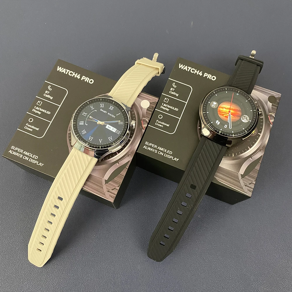 Смарт-часы M105 с большим экраном высокого разрешения Bluetooth пульсометром 4 pro