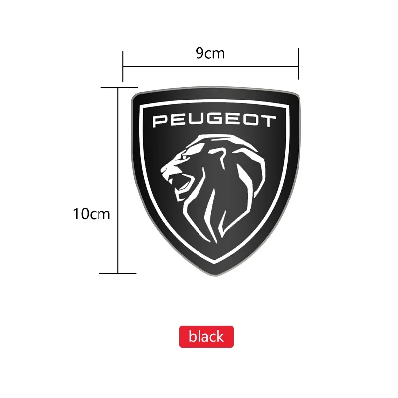 

Передние наклейки на задний багажник, боковая наклейка с логотипом Peugeot 307 408 407 4008 3008 208 508 306 2008 5008 308 406 301 значки